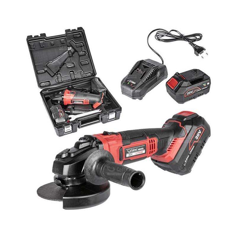 Cedrus Szlifierka kątowa Power+ AG125Li-SET z baterią i ładowarką w walizce Cedrus Szlifierka kątowa Power+ AG125Li-SET z baterią i ładowarką w walizce