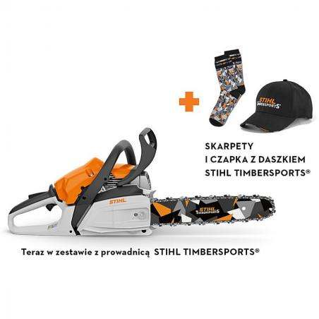 STIHL Pilarka spalinowa MS 212 + Skarpety CAMOUFLAGE + Czapka Timbersports® - Promocja