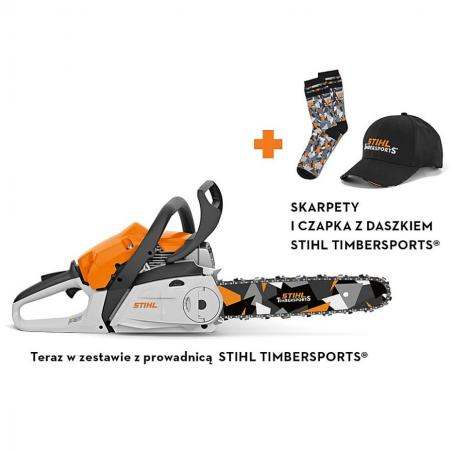 STIHL Pilarka spalinowa MS 212 C-BE + Skarpety CAMOUFLAGE + Czapka Timbersports® - Promocja