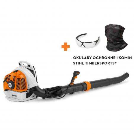 STIHL Dmuchawa BR 450 Plecakowa + Okulary + Komin Timbersports® - Promocja