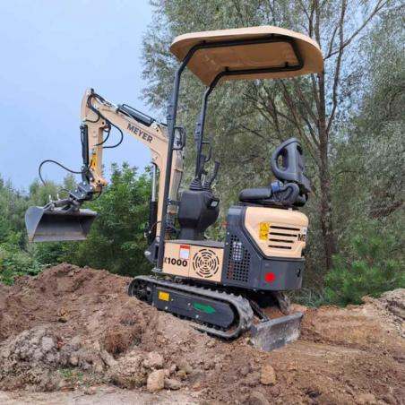 MEYER Minikoparka gąsienicowa X1000