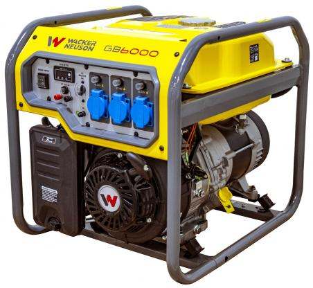 Wacker Neuson Agregat prądotwórczy GB 6000 G (AVR) jednofazowy