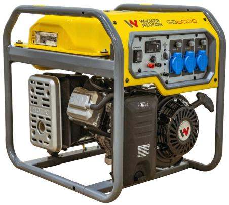 Wacker Neuson Agregat prądotwórczy GB 6000 G (AVR) jednofazowy