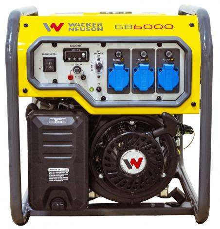Wacker Neuson Agregat prądotwórczy GB 6000 G (AVR) jednofazowy