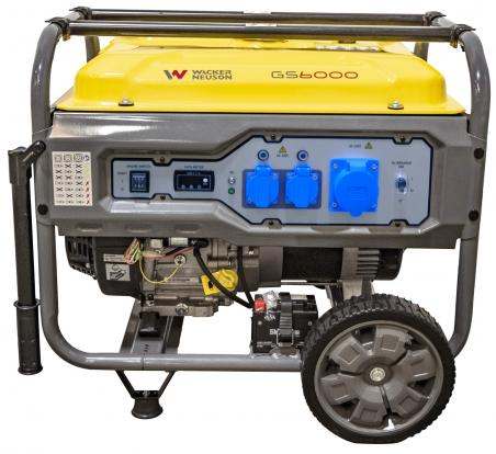 Wacker Neuson Agregat prądotwórczy jednofazowy GS 6000 G (AVR)