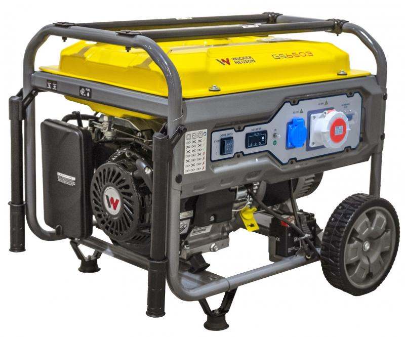 Wacker Neuson Agregat prądotwórczy trójfazowy GS 6503 G (AVR)