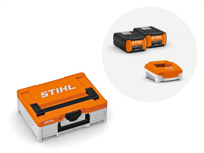 STIHL Power Box 1, zestaw z 2x AP 200 S i AL 301