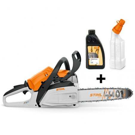 STIHL Pilarka spalinowa MS 172 + Olej ForestPlus 1L + Butelka 1L