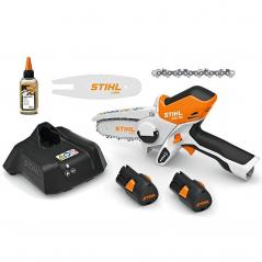 STIHL Przecinarka akumulatorowa GTA 26 Zestaw z 2 akumulatorami i ładowarką