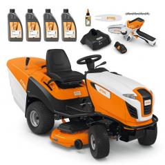 Zestaw STIHL Traktor Ogrodowy RT 5112.1 Z + GTA 26 SET + Olej 10W30