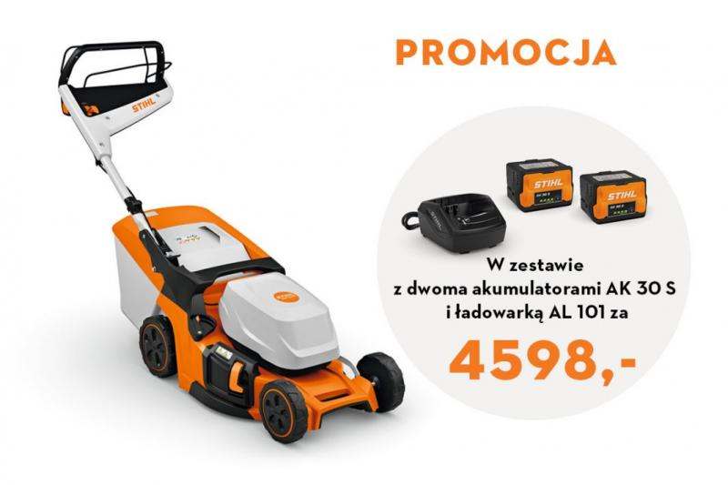 STIHL Kosiarka akumulatorowa RMA 448.3 V, zestaw z 2 AK 30 S i AL 101